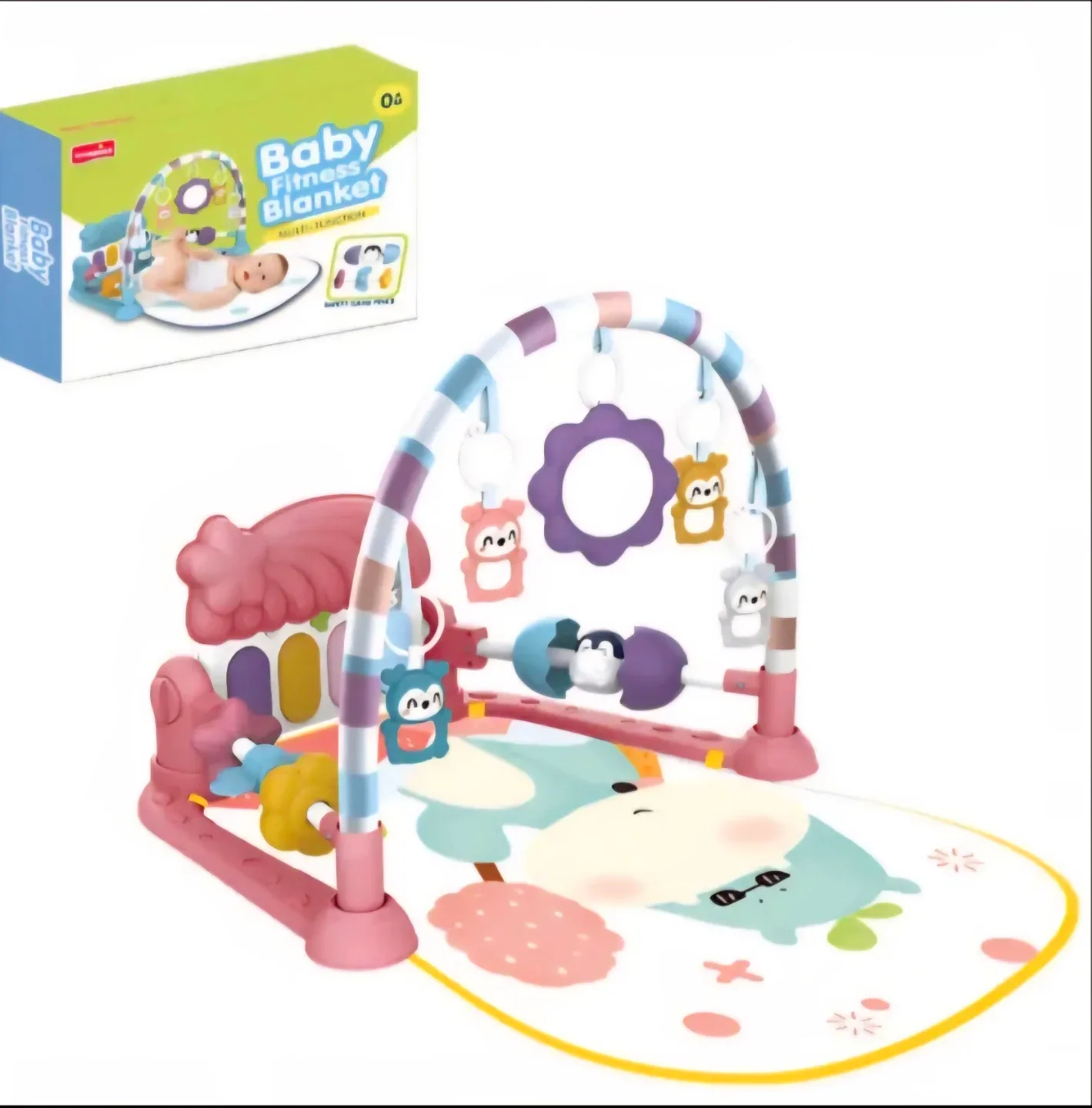 VIVAKIDS Baby Fitness Blanket - Multi-Function image indicator(4)