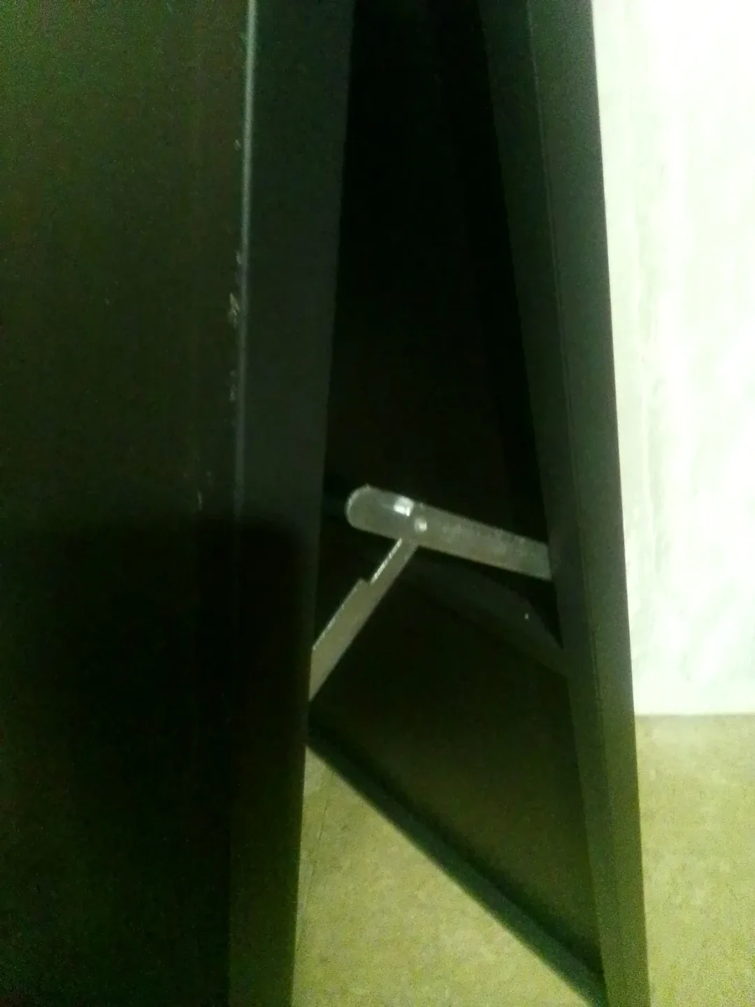 Black Folding outdoor indoor sign. image indicator(3)