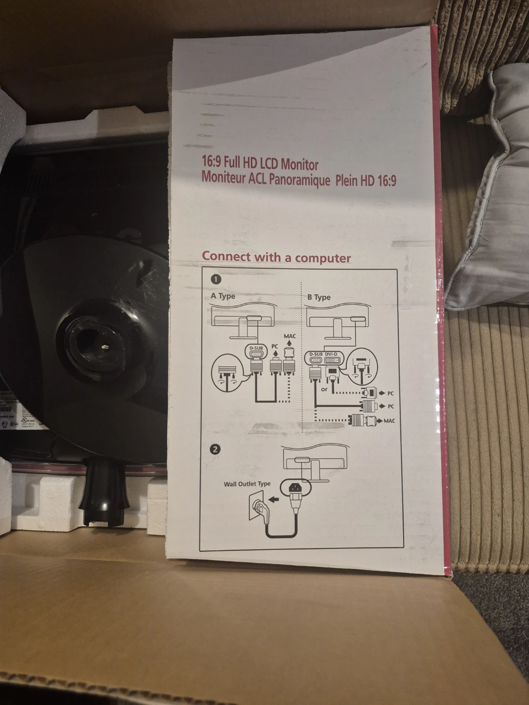 LG W61 23" Full HD LCD Monitor -  New! - photo 3