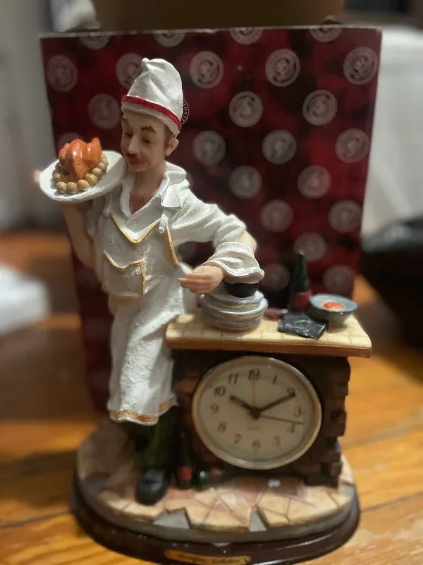 Michelangelo Collection Chef Clock