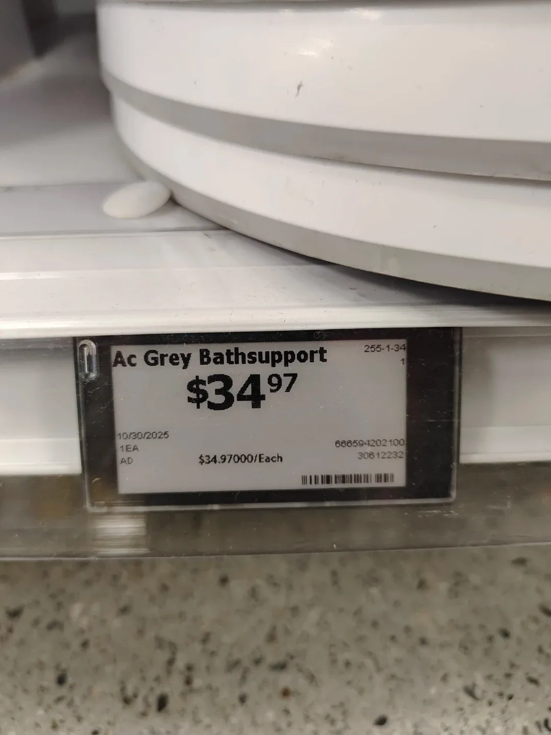 Angelcare Grey Bath Support (0-6 Months) image indicator(4)