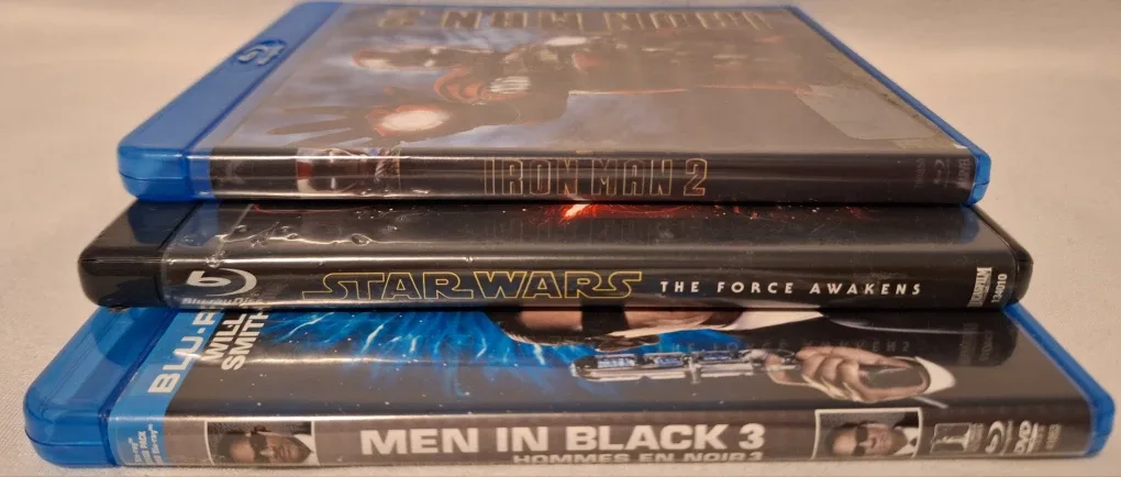 Blu-Ray Movies: Iron Man 2, Star Wars, Men in Black 3