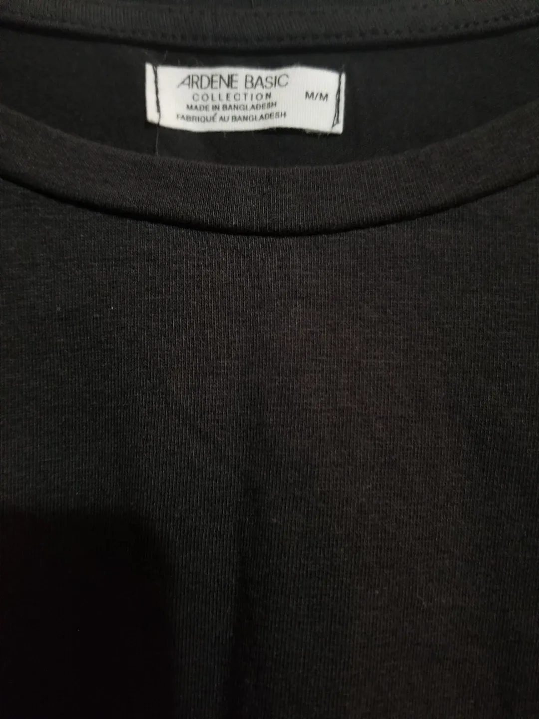 Ardene Basic Black Long Sleeve Shirt - M/M image indicator(4)