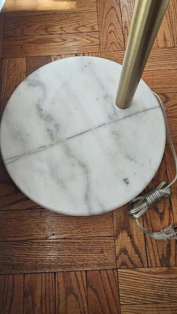 Gold Sphere Floor Lamp - photo 2
