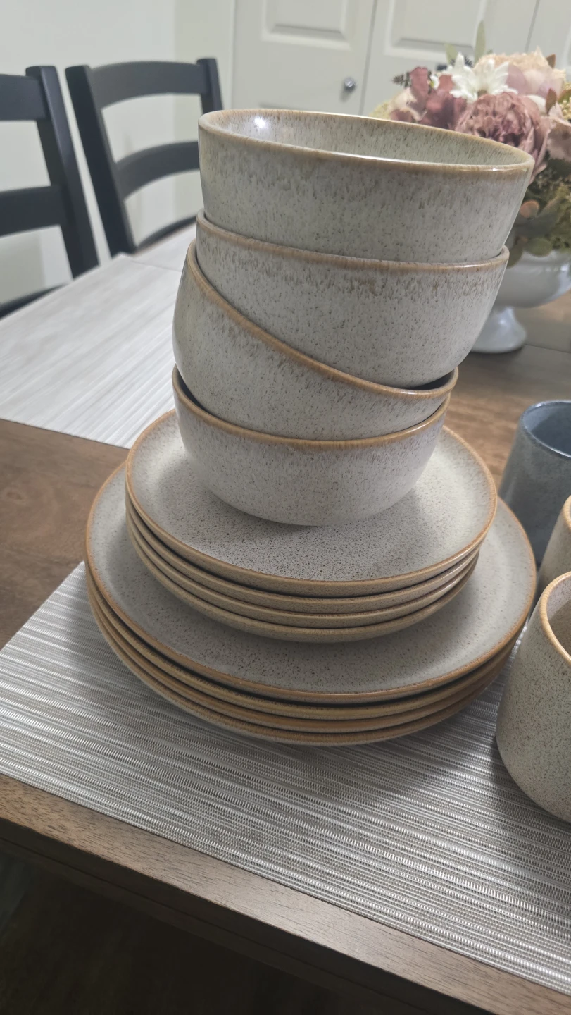 Stoneware Dinnerware Set - Plates, Bowls, Mugs - photo 2