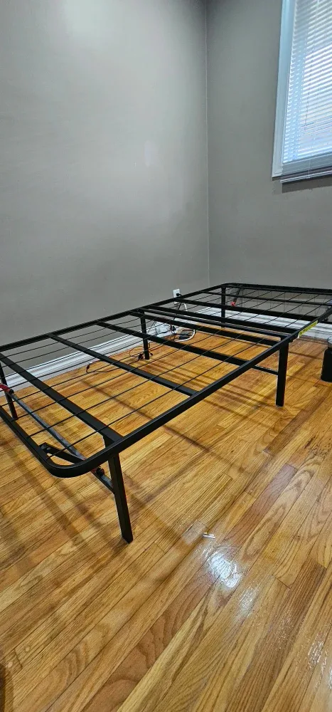 Metal Bed Frame - Black