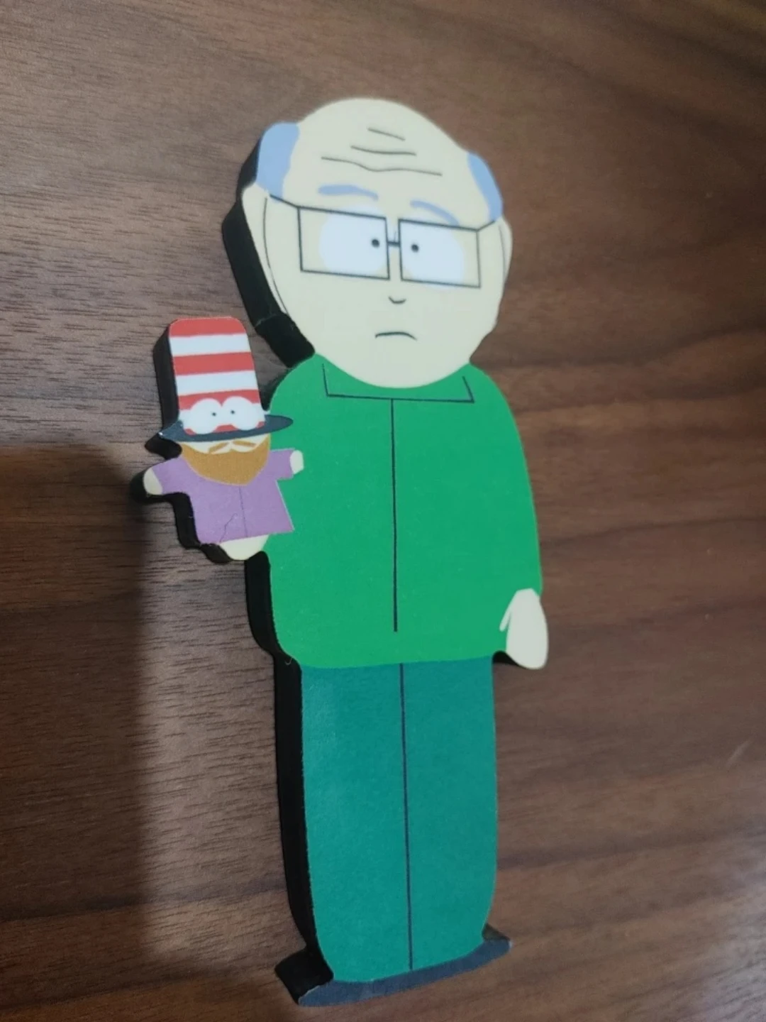 🧡5 INCH TALL MR. GARRISON SOUTH PARK FRIDGE MAGNET - photo 2