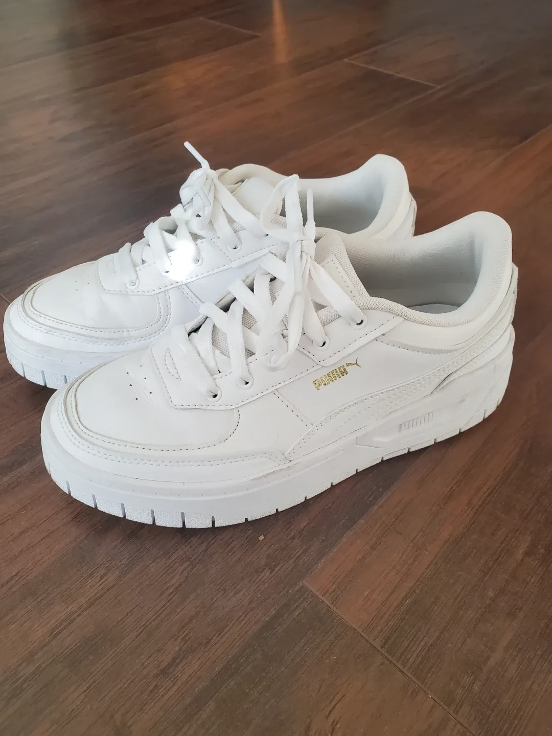 Puma CA Pro Women's White Sneakers - Size 8
