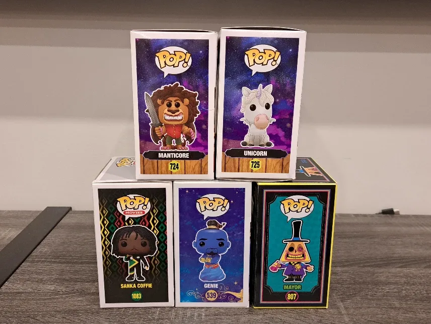 🫆 Disney 🫆 Cool Runnings | Aladdin | Nightmare | Onward | Funko image indicator(3)