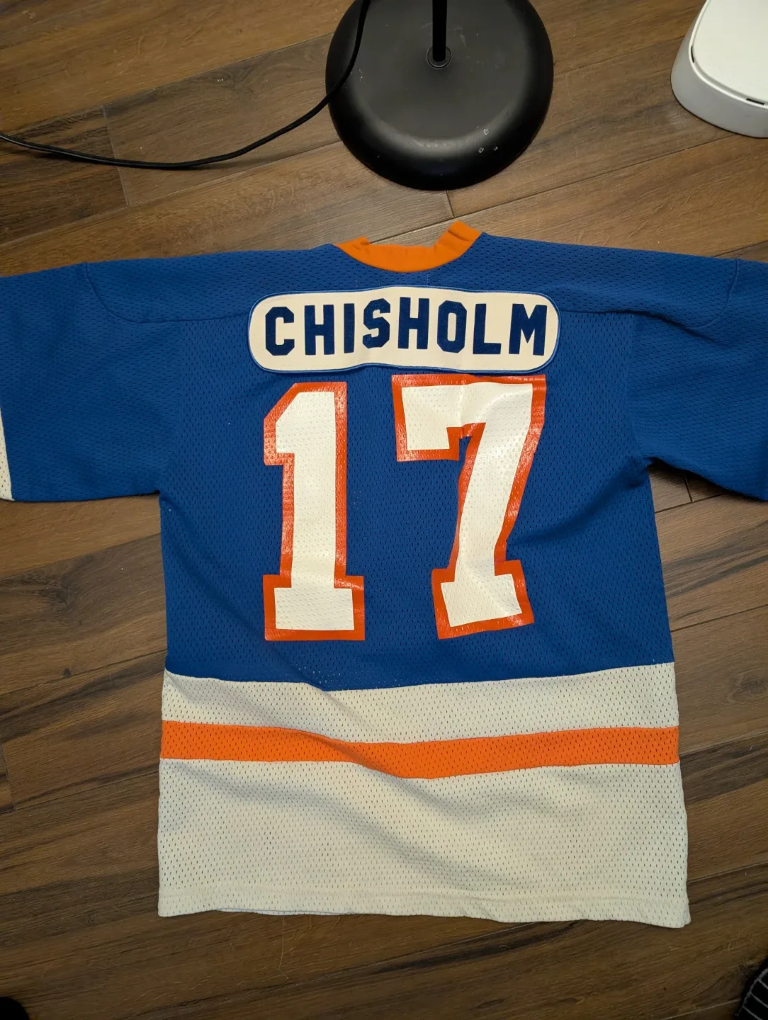 Vintage Jets Chisholm #17 Hockey Jersey - Size S image indicator(2)