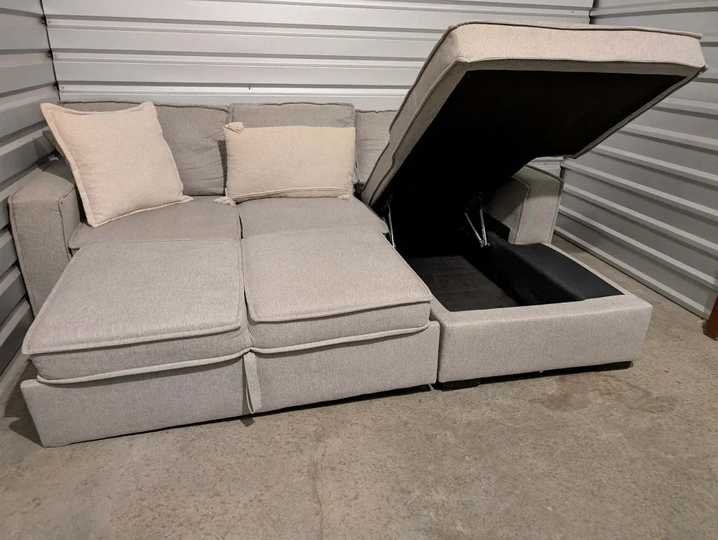 Sofabed sectional. Delivery available