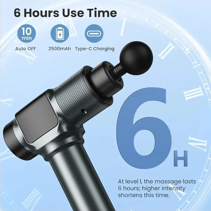 Massage Gun, Deep Tissue Massager Gun for Pain Relief - photo 4