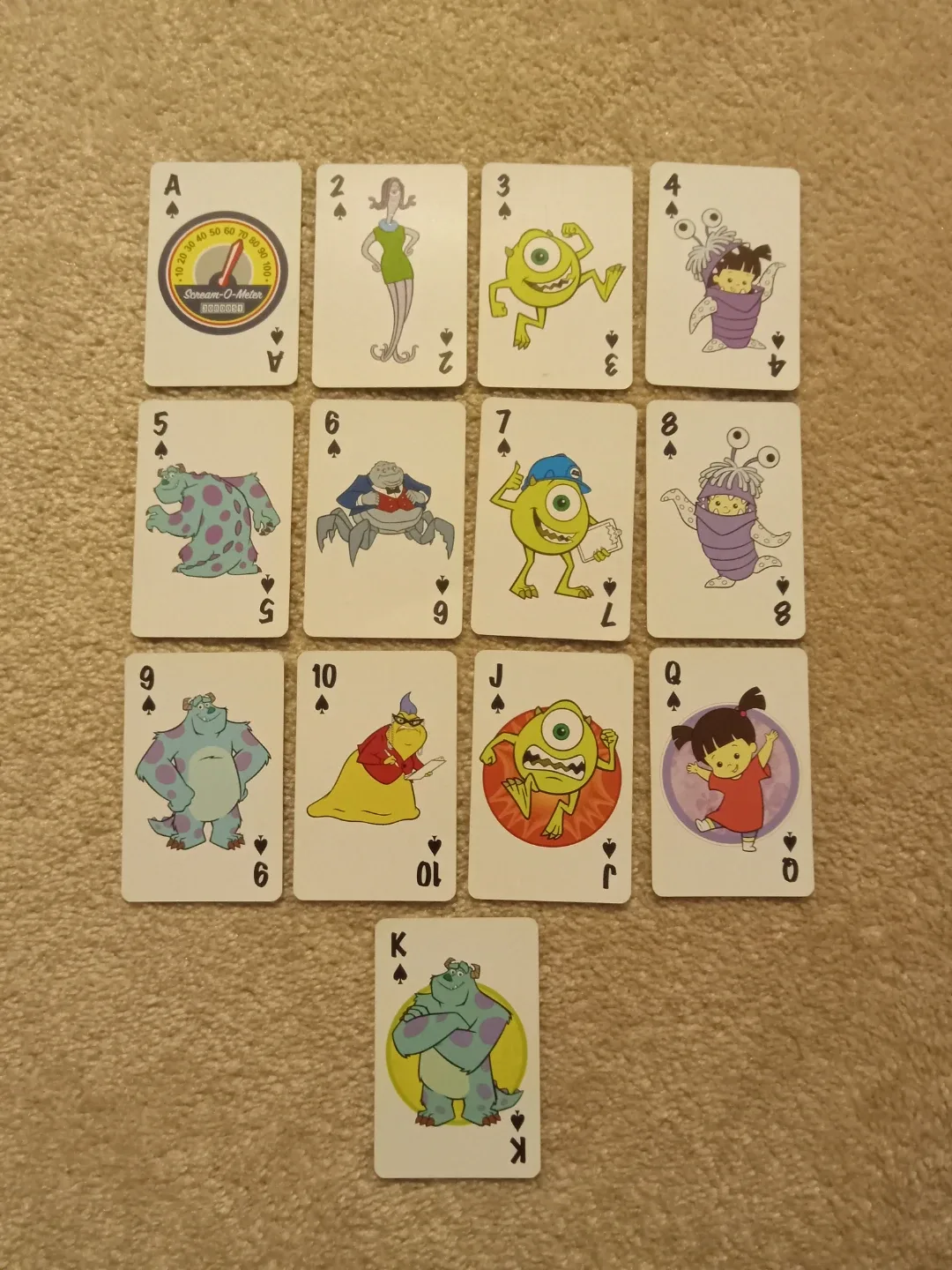 Monsters, Inc. Vintage Playing Cards and Case image indicator(2)
