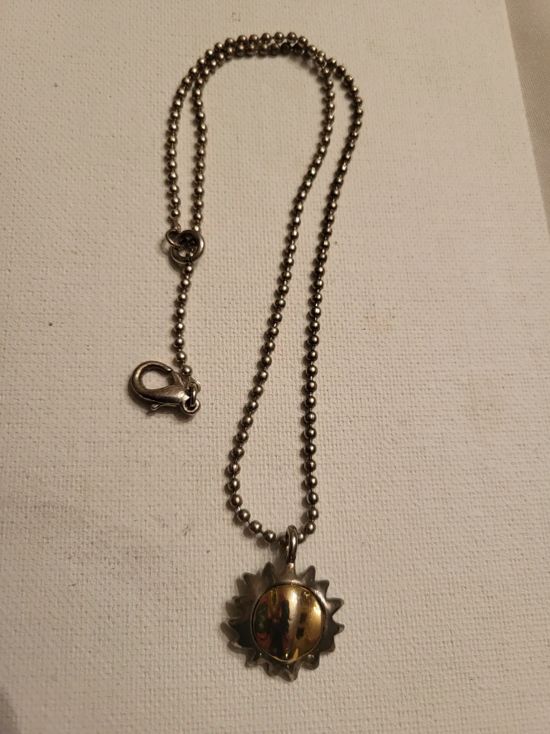 Sunflower Pendant Necklace image indicator(2)