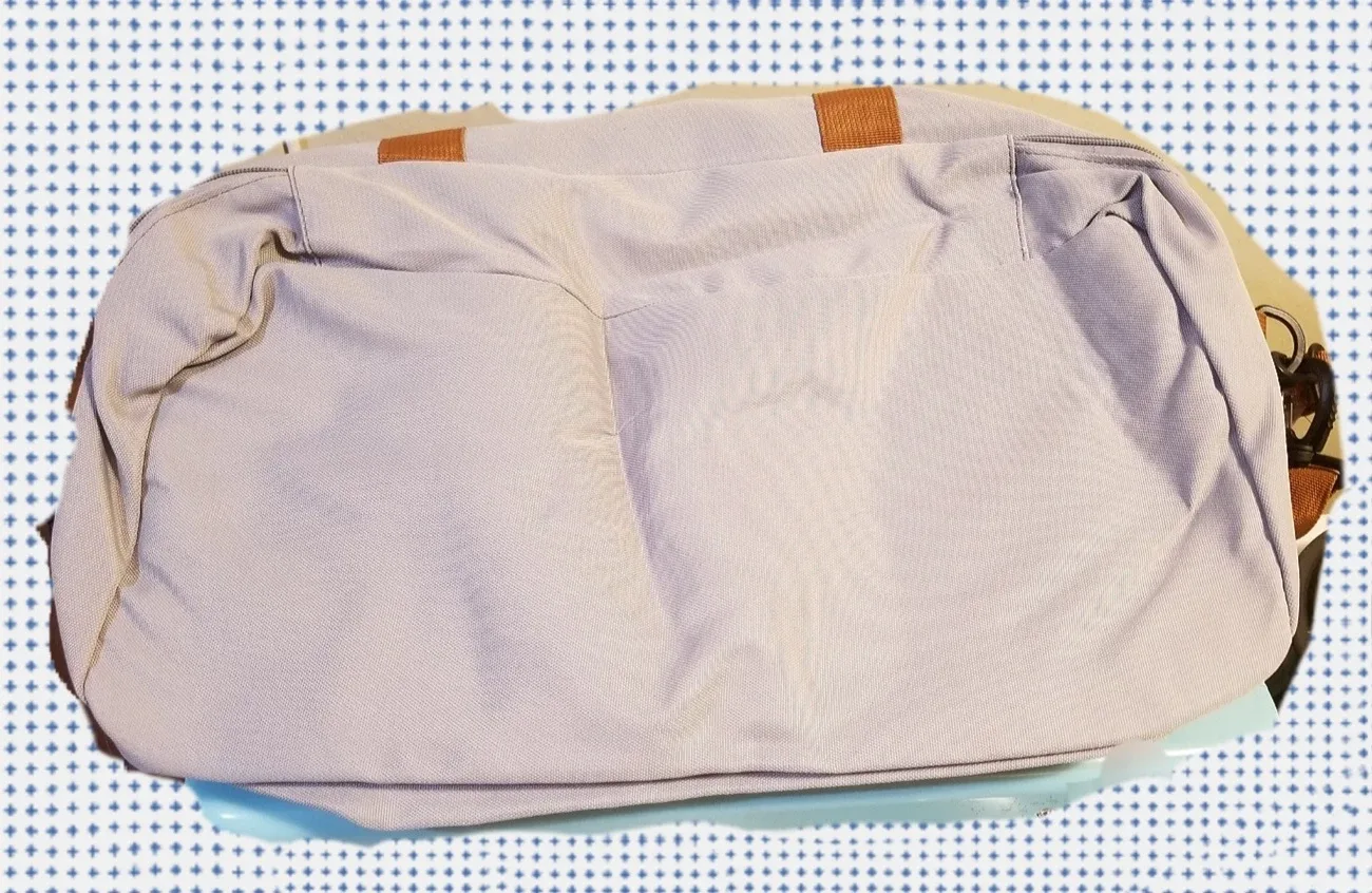 NEW Large Capacity Unisex Duffle Bag, Grey image indicator(7)