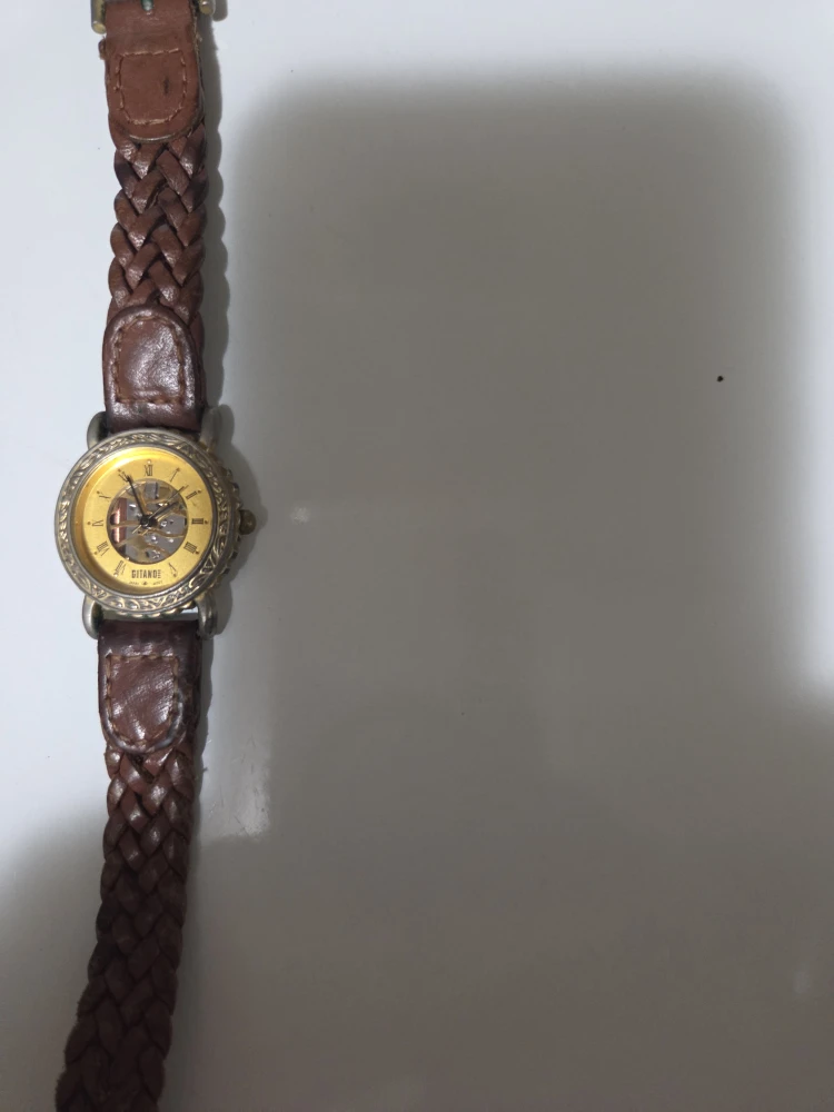 Gitane Watch with Braided Leather Strap