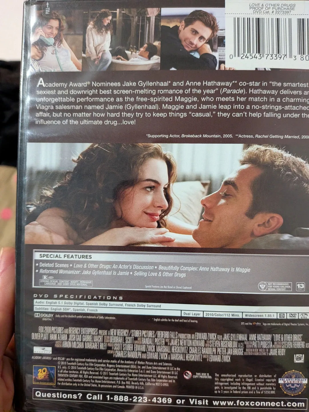 Love & Other Drugs DVD - New, Sealed image indicator(2)