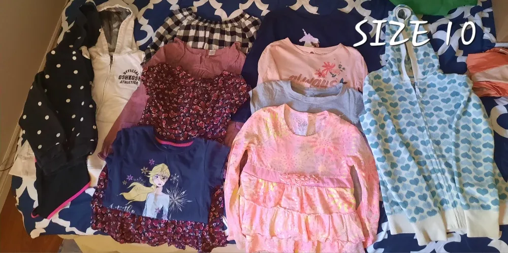 Girls Size 10 Clothing Lot image indicator(2)