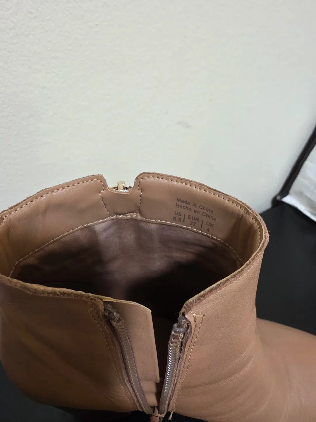 Aldo Beige Ankle Boots - Size 6.5 image indicator(3)