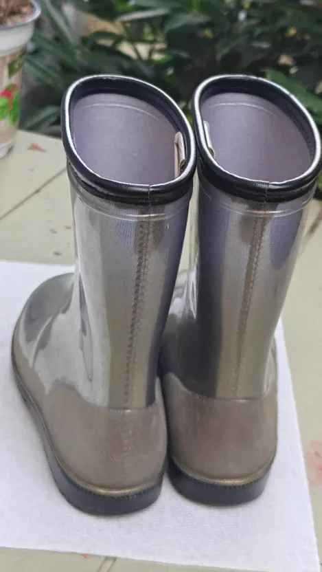 Kids' Clear Rain Boots