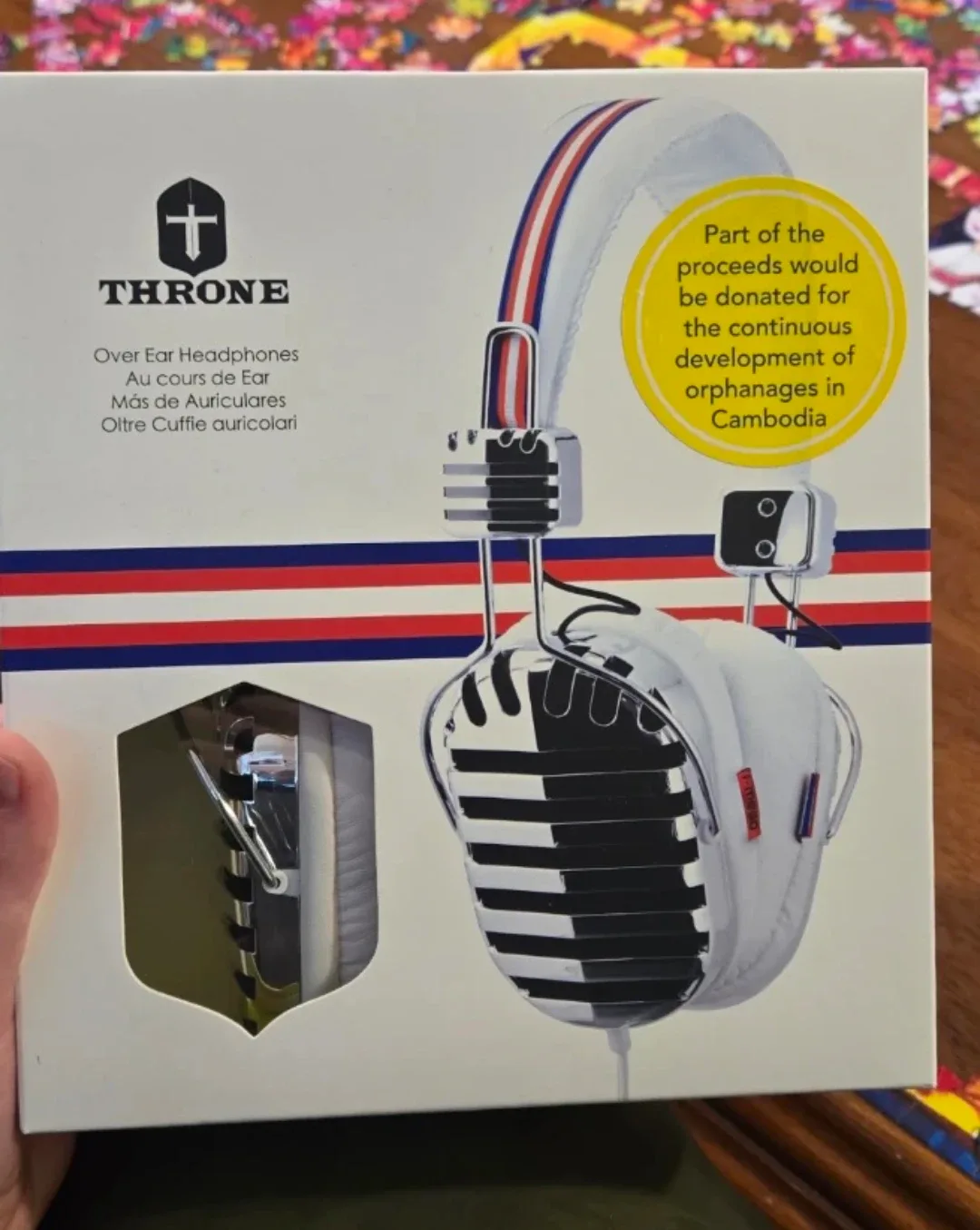 THRONE Over Ear Headphones - New in Box! thumbnail