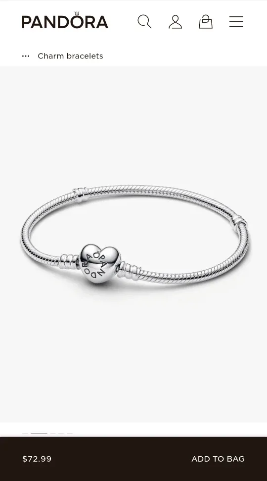 Pandora Charm Bracelet image indicator(4)