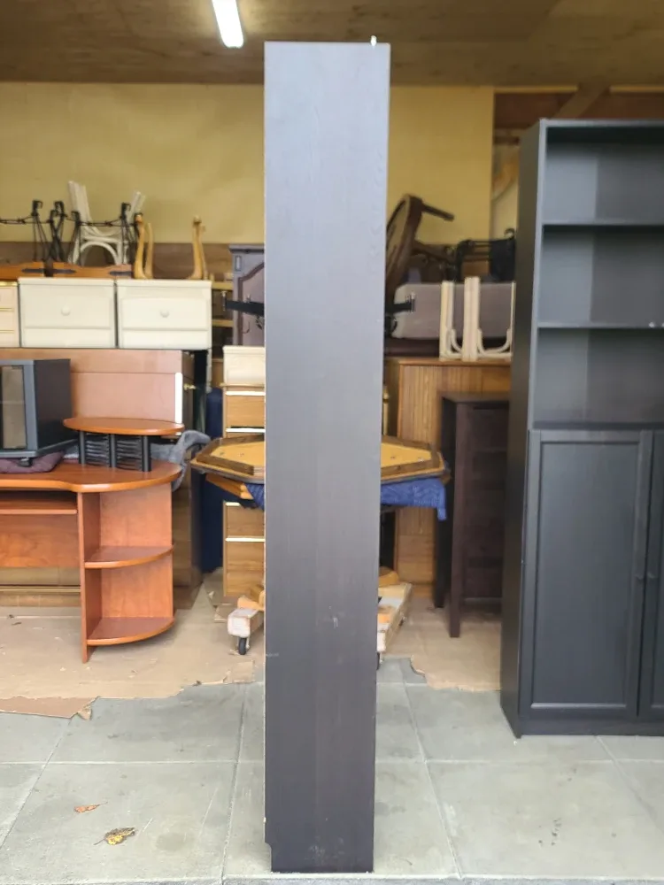 Tall Black Bookcase image indicator(3)