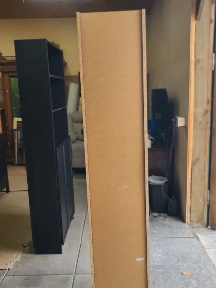 Tall Black Bookcase image indicator(4)