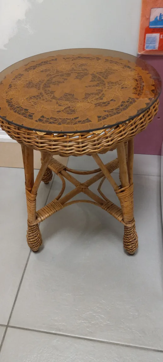 Wicker Side Table image indicator(3)