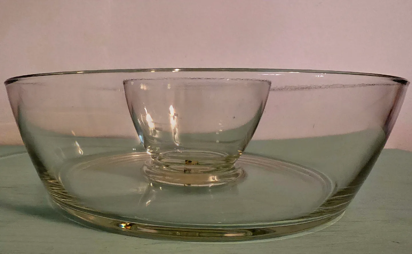 2 Glass Chip & Dip Bowls image indicator(4)