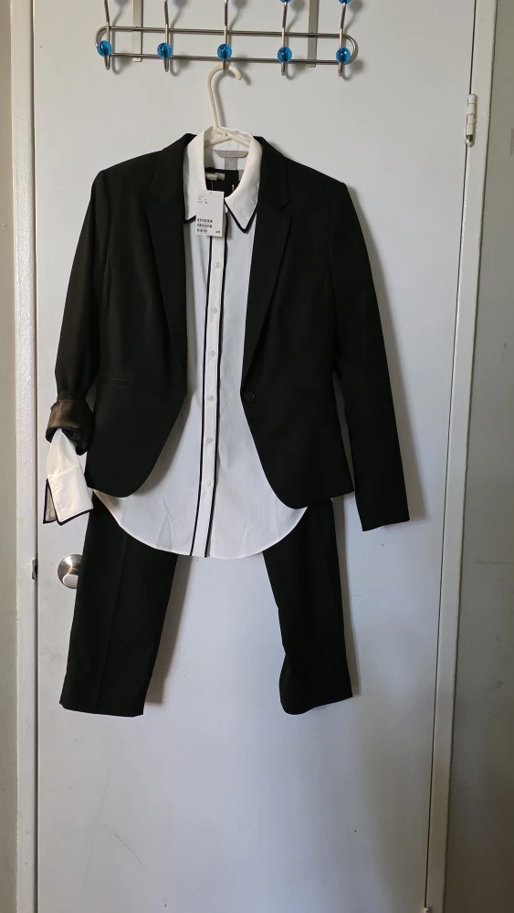 H&M Black Suit Set - Size US 4,women's Fashion 3 pieces - photo 5