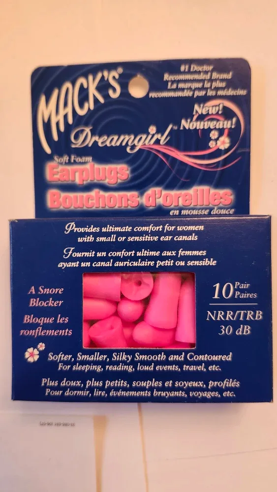 Mack's Dreamgirl Soft Foam Earplugs - 10 Pair