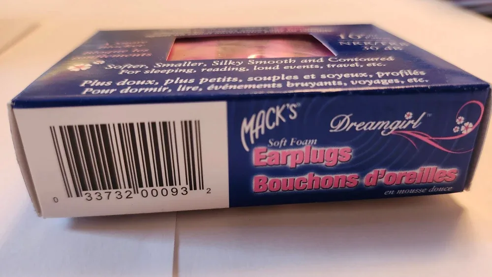 Mack's Dreamgirl Soft Foam Earplugs - 10 Pair image indicator(3)