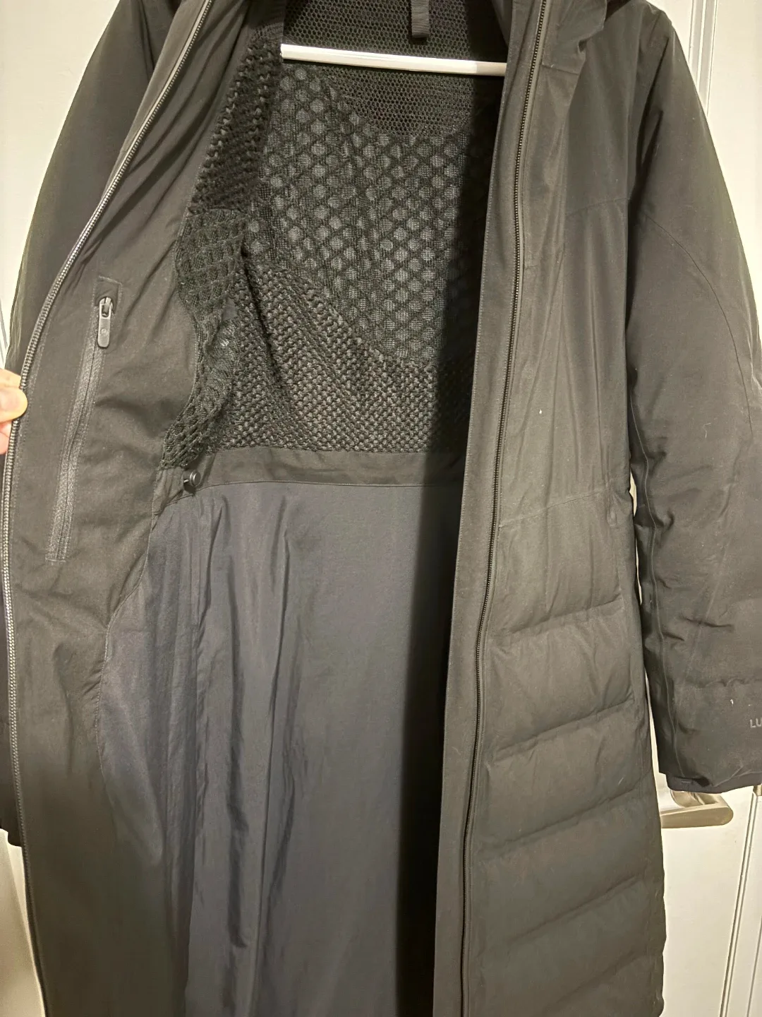 Lululemon Down-fill Long Jacket ( like new) image indicator(3)