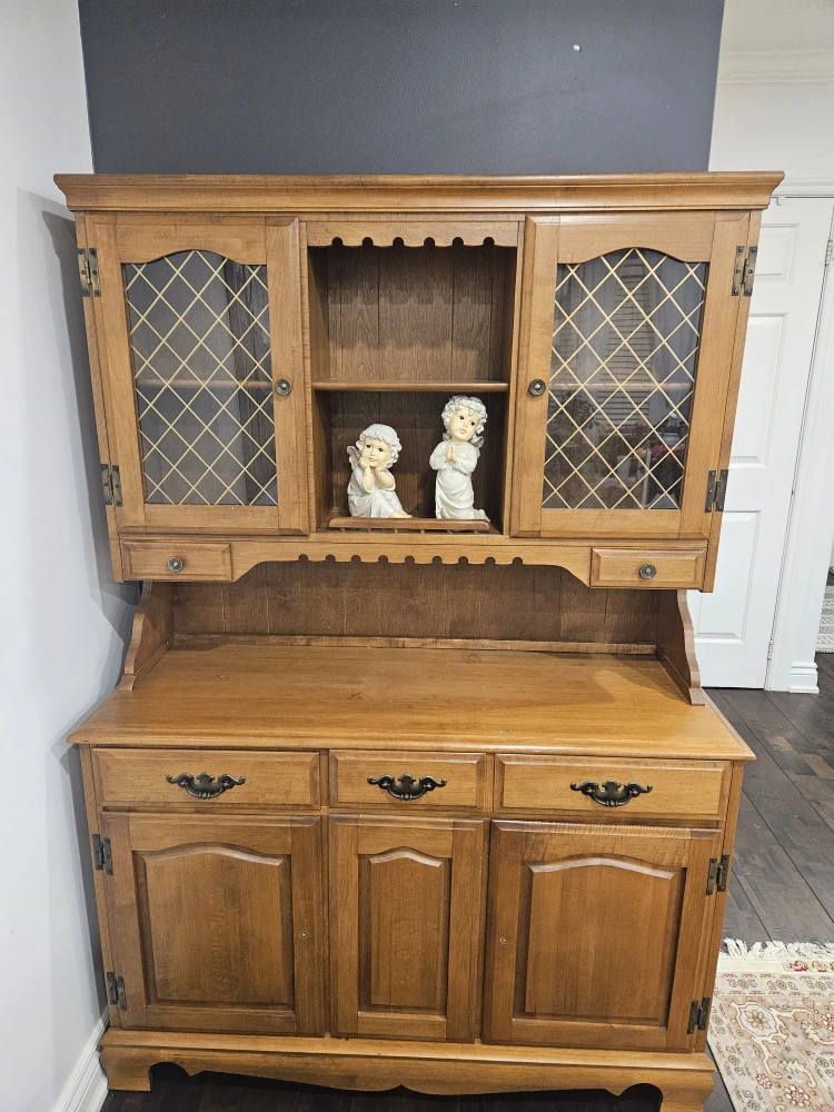 Vintage Wooden Hutch