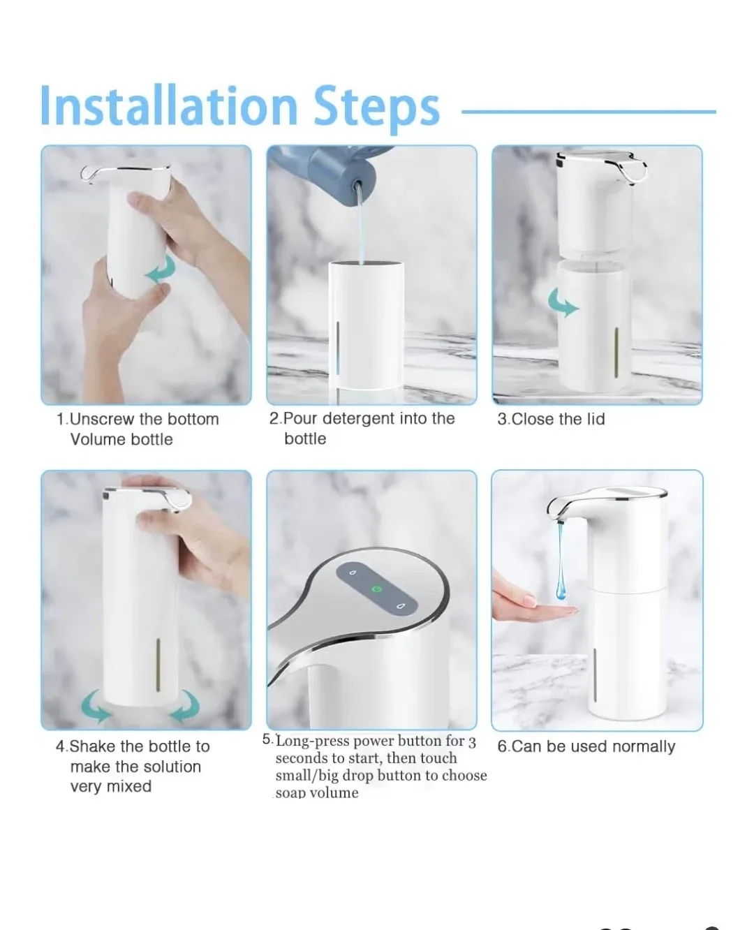 Brand New Large Soap Dispenser Automatic - Touchless image indicator(5)