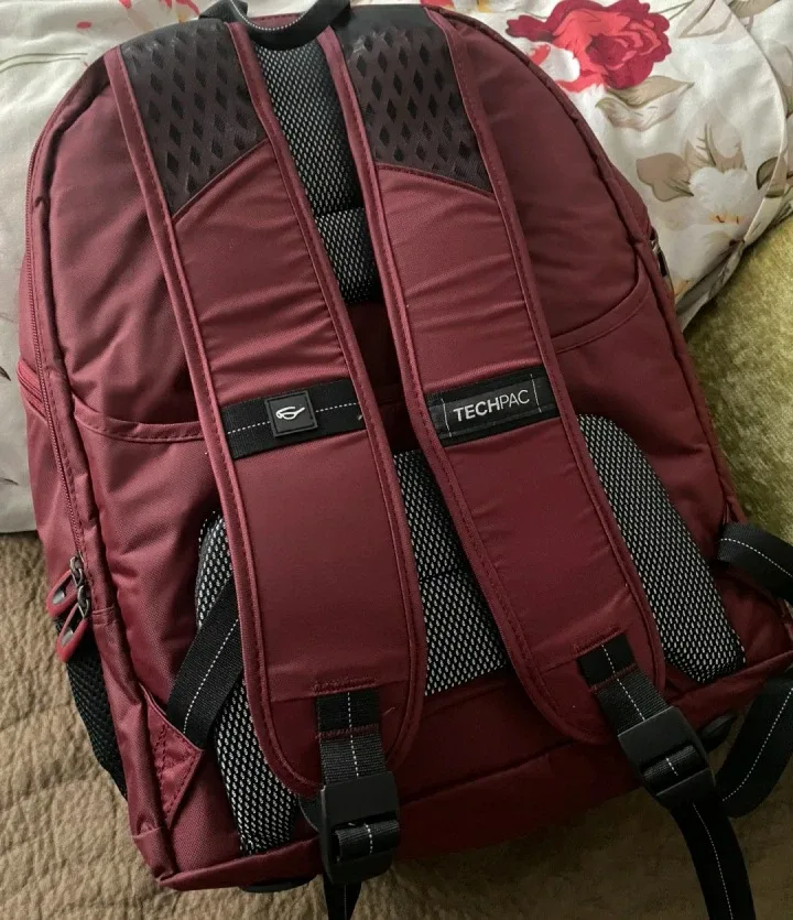 TECHPAC Model 06 Backpack - Burgundy