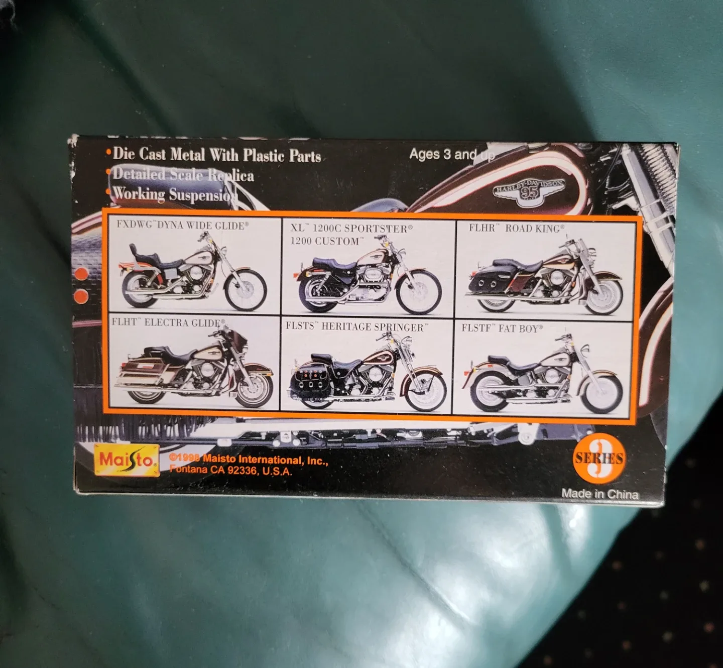 Maisto Harley-Davidson 95th Anniversary Model - New in Box! image indicator(2)