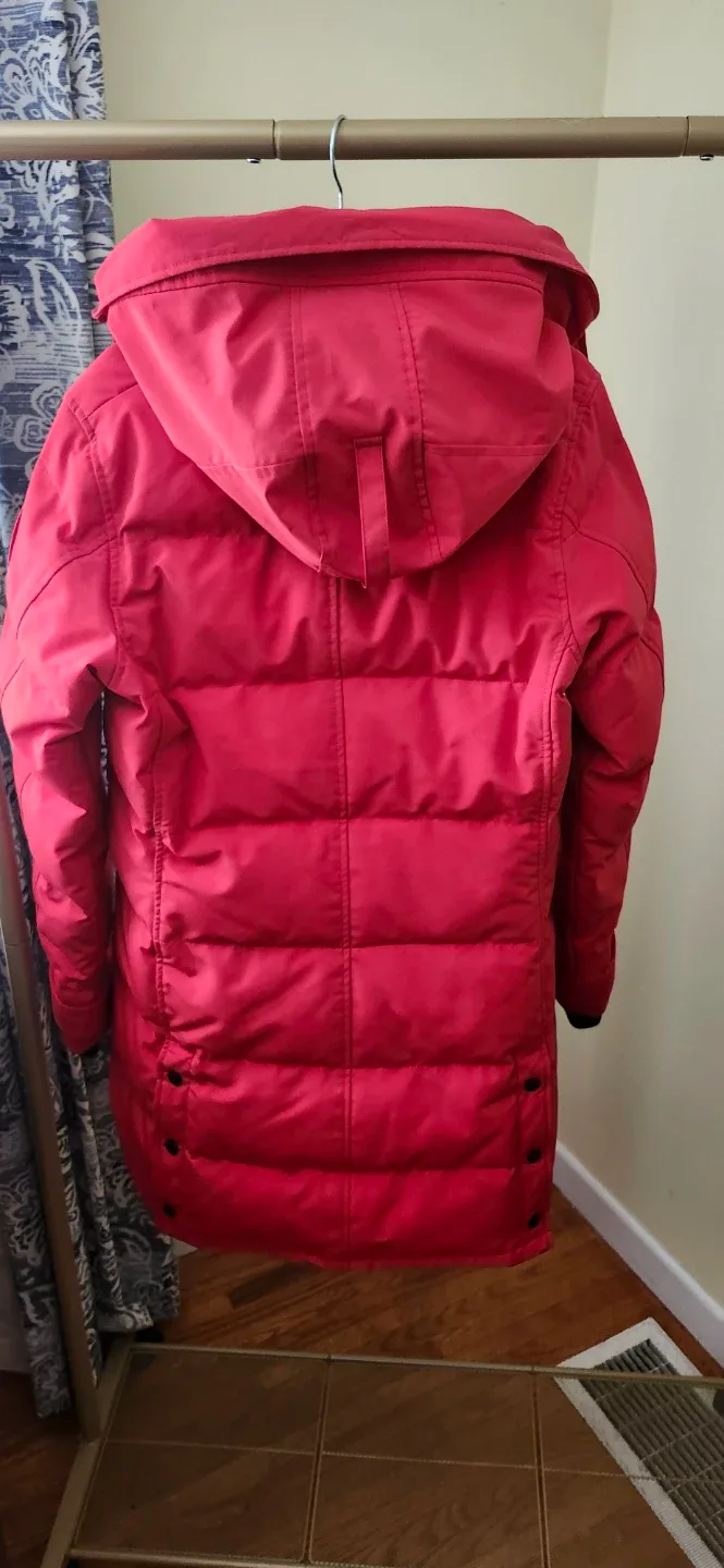 Canada Goose Red Parka - Size M/M image indicator(6)