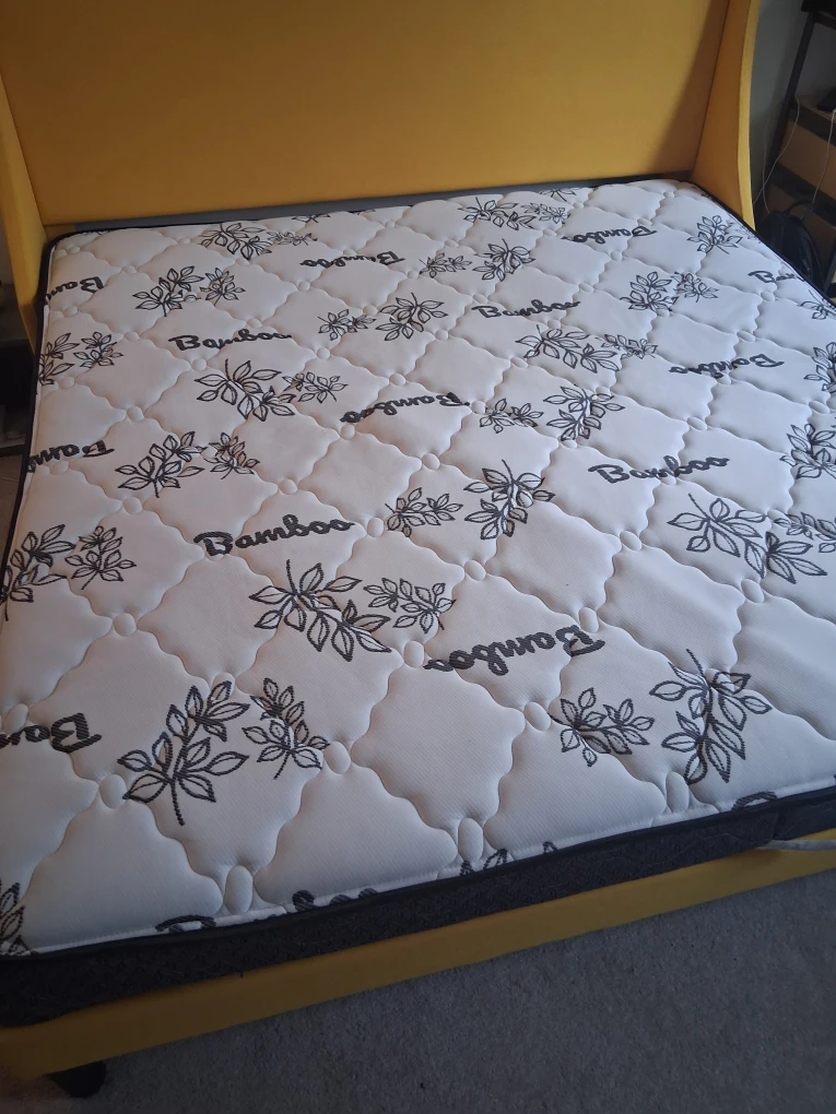 King size bed + mattress - photo 2