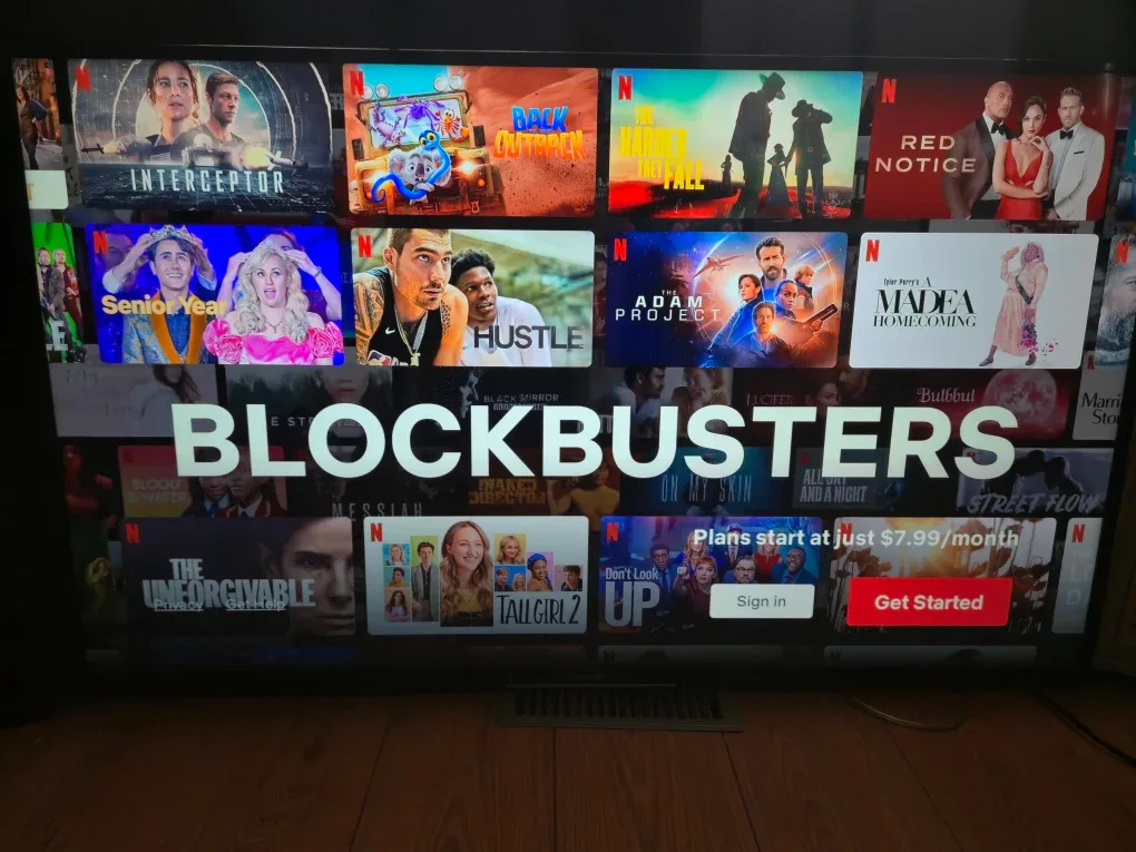 55" Sharp Aquos 4K Smart TV