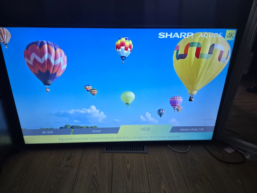 55" Sharp Aquos 4K Smart TV - photo 3