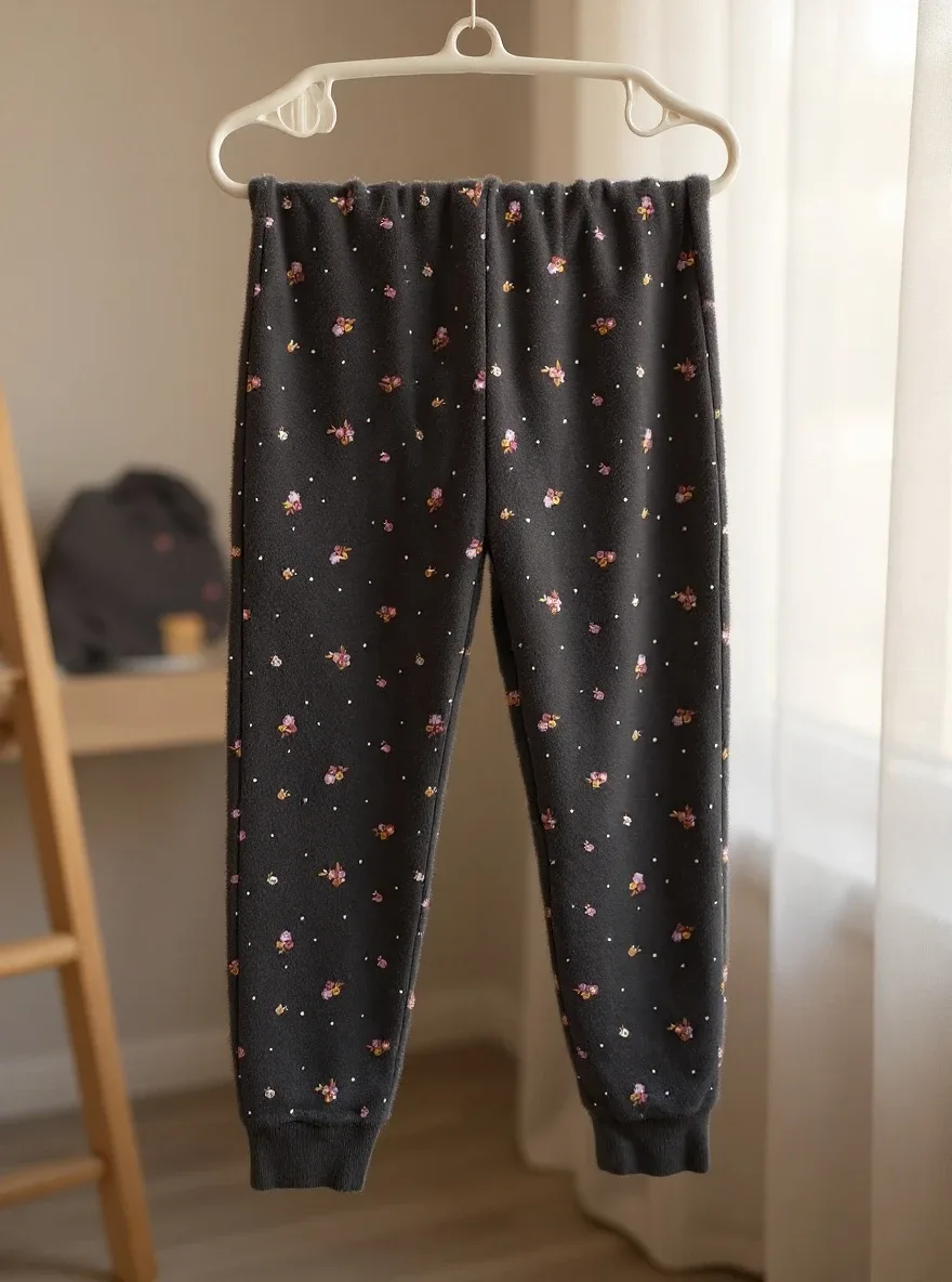 Floral Print Lounge Pants Girls XL 14-16