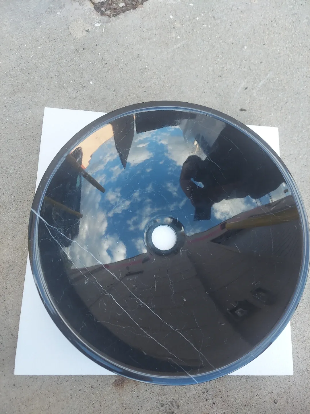 D'vontz Black Marquina Natural Stone Sink image indicator(2)