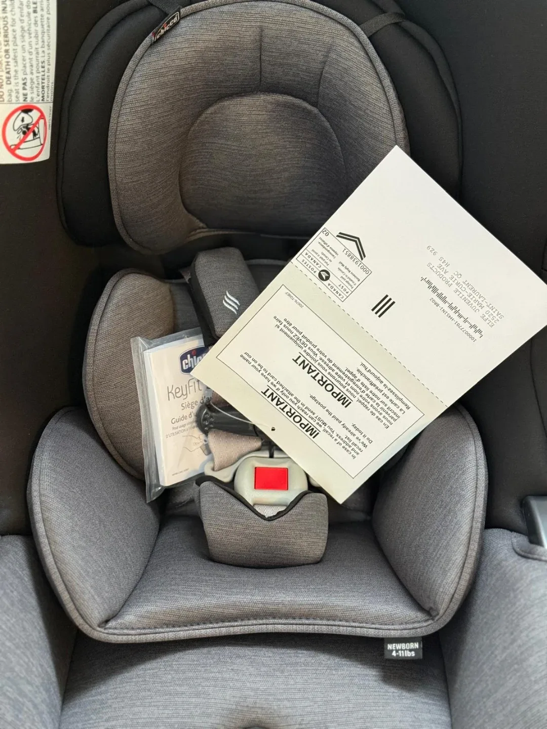 Chicco KeyFit 35 ClearTex Infant Car Seat - Black image indicator(4)
