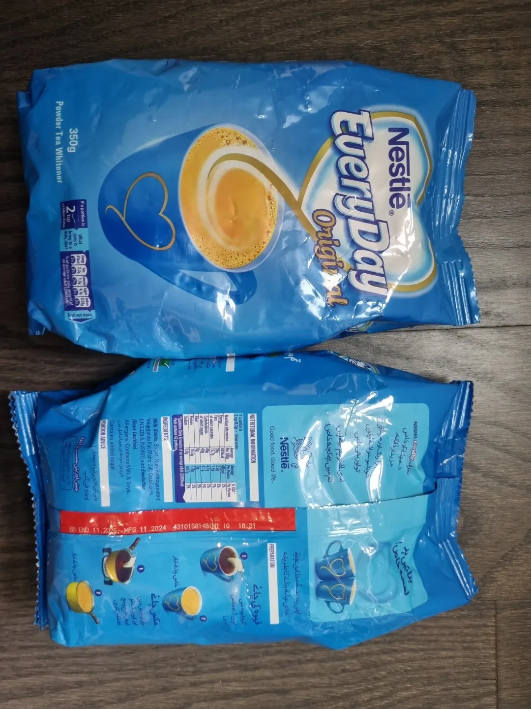 Nestle EveryDay Original Tea Whitener 350g thumbnail