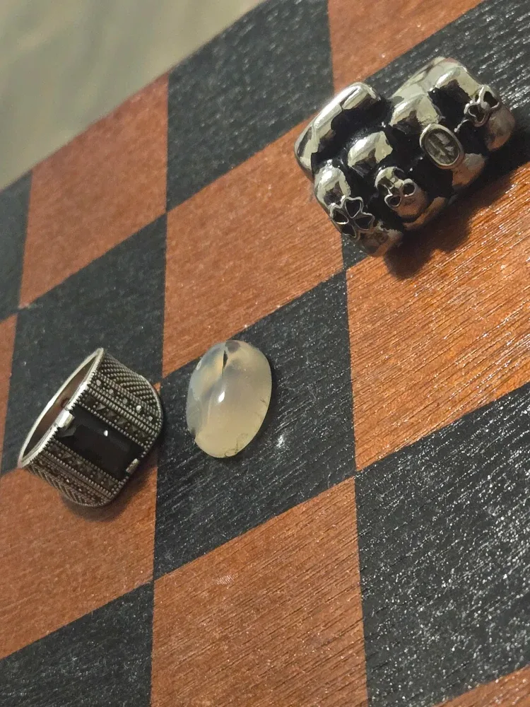 Assorted Rings - Silver Tone