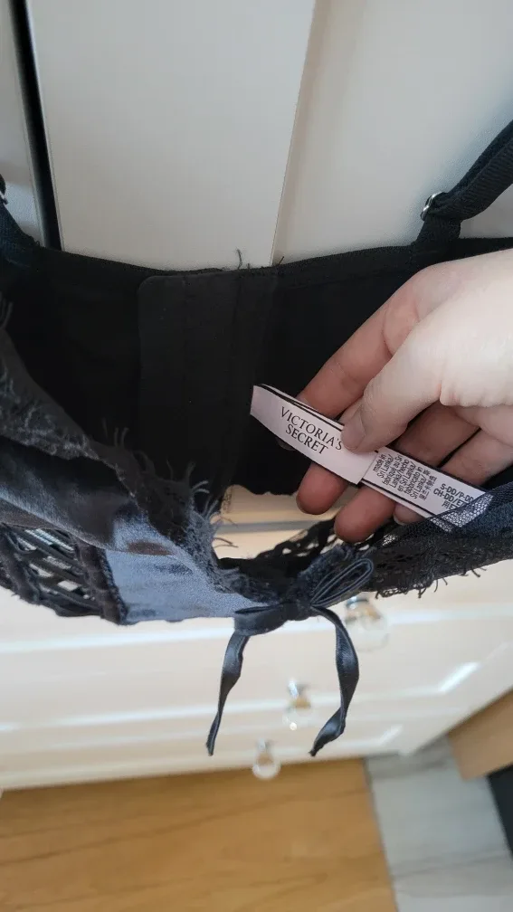Victoria's Secret Black Corset Top image indicator(2)