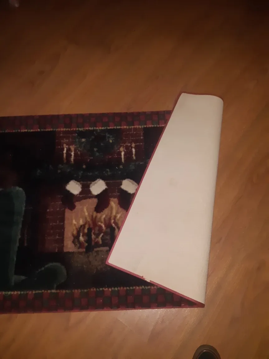 Christmas Fireplace Rug image indicator(2)