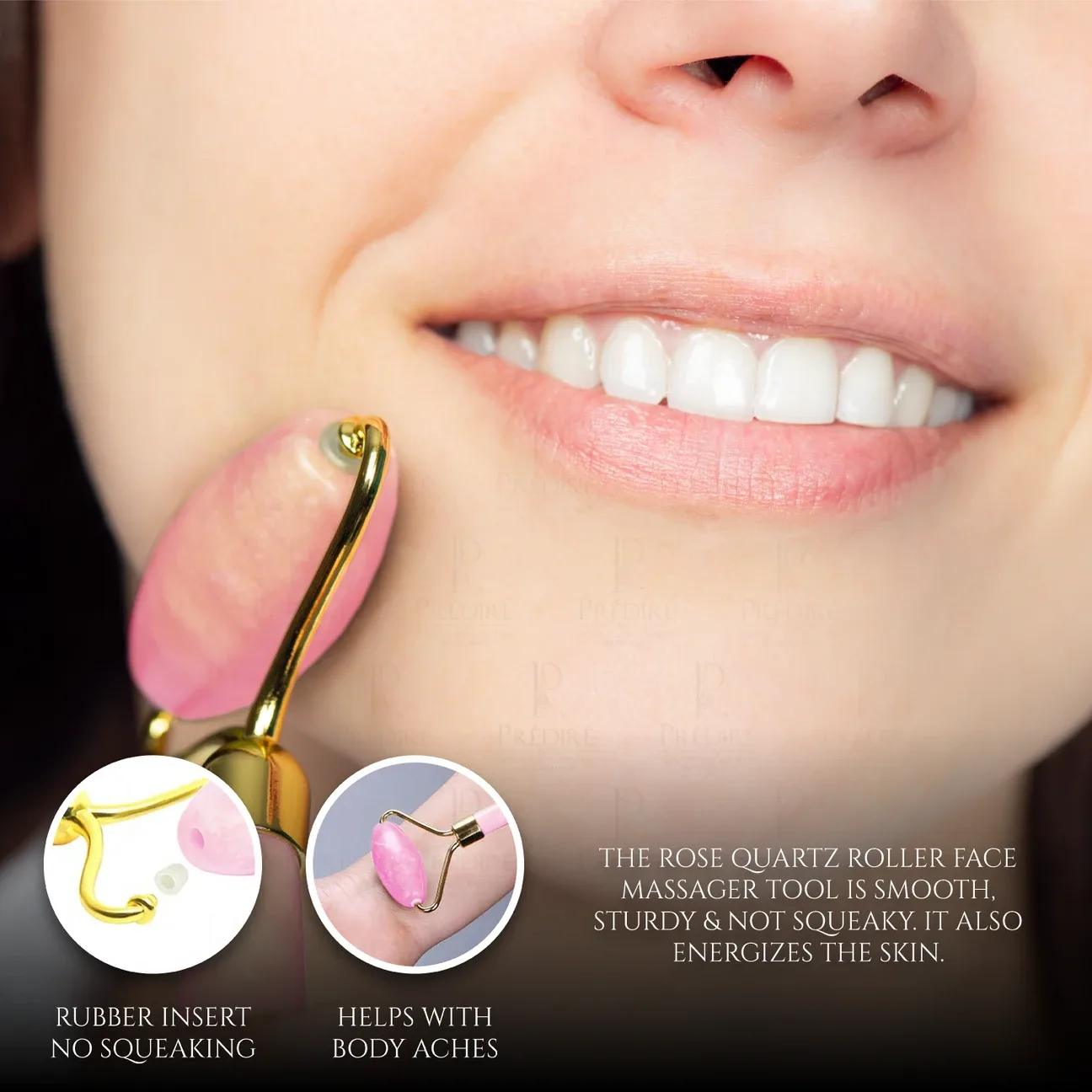 Prédire Rose Quartz Roller - New in Box! image indicator(4)